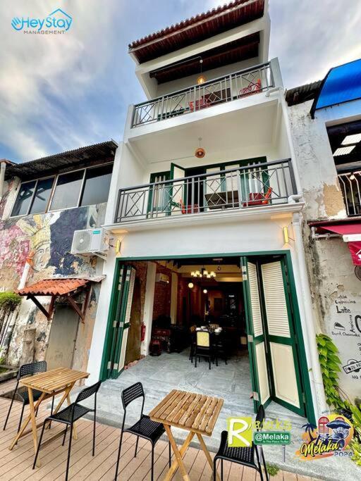 Heritage House 16Pax Riverview 3 Mins Walkjonker Villa Malacca Exterior photo